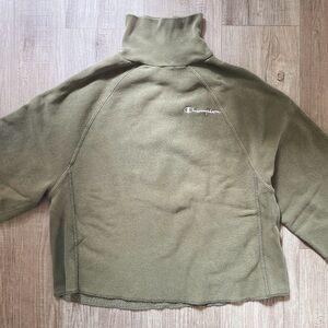 Champion Khaki Turtleneck Sweatshirt
